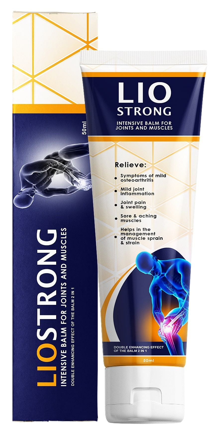 LIO STRONG balsam pentru articulații și mușchi, 50 ml